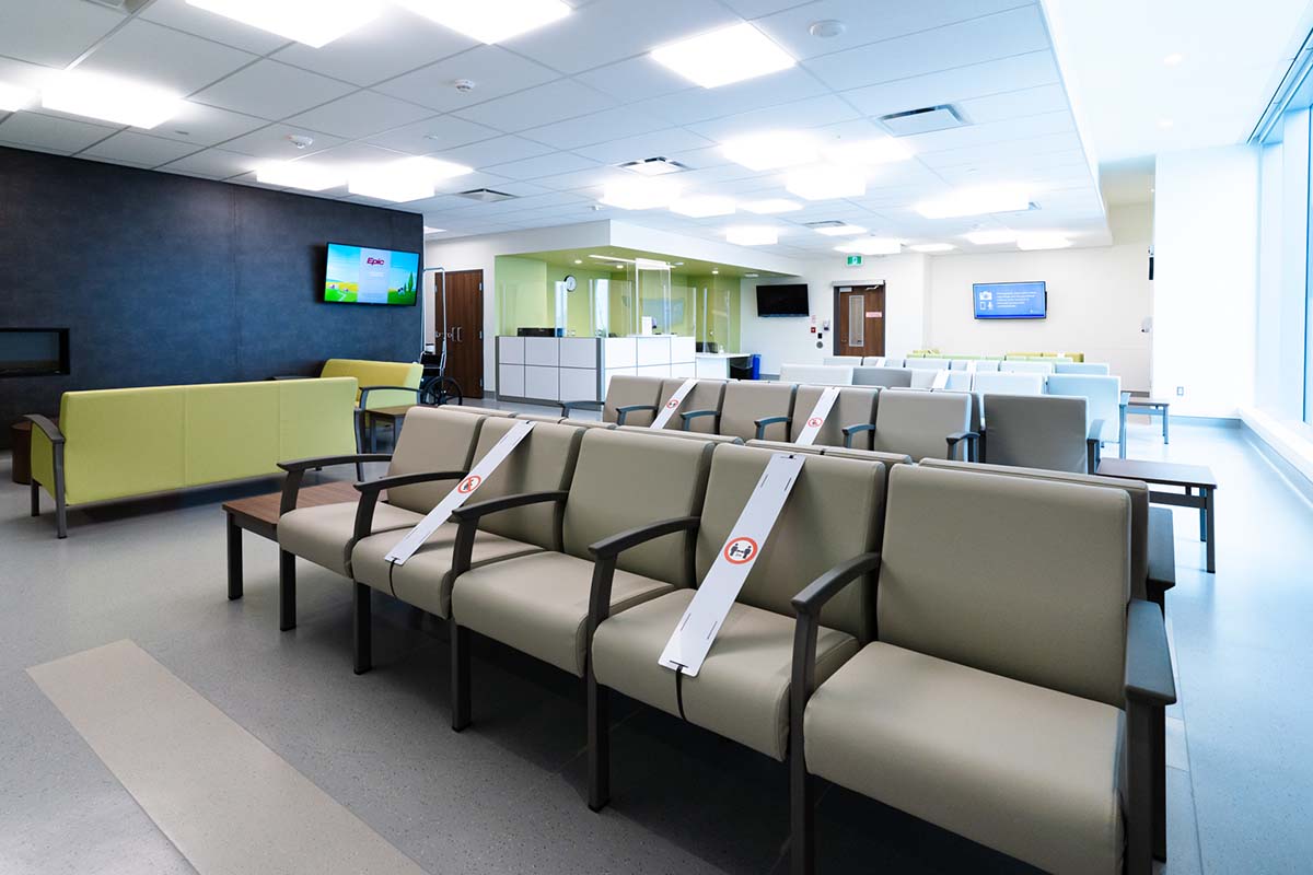 Surgery Reception & Family Lounge Waiting Area